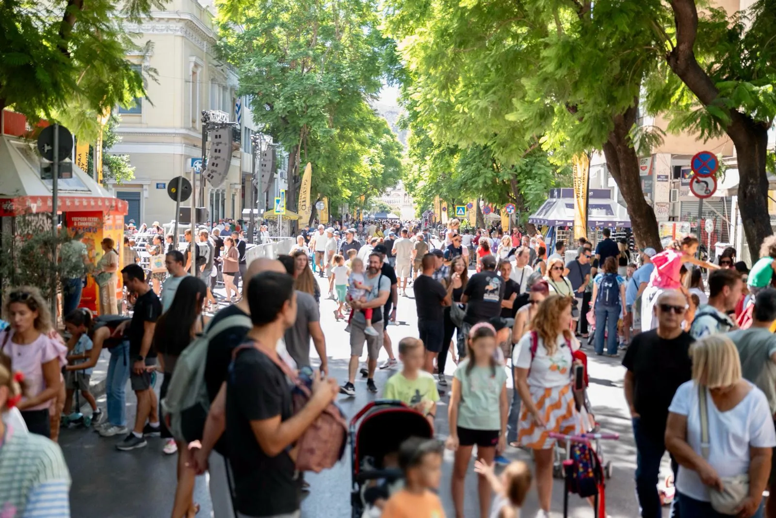 Δήμος Αθηναίων: Η οδός Αθηνάς «αλλάζει πρόσωπο» για 24 ώρες