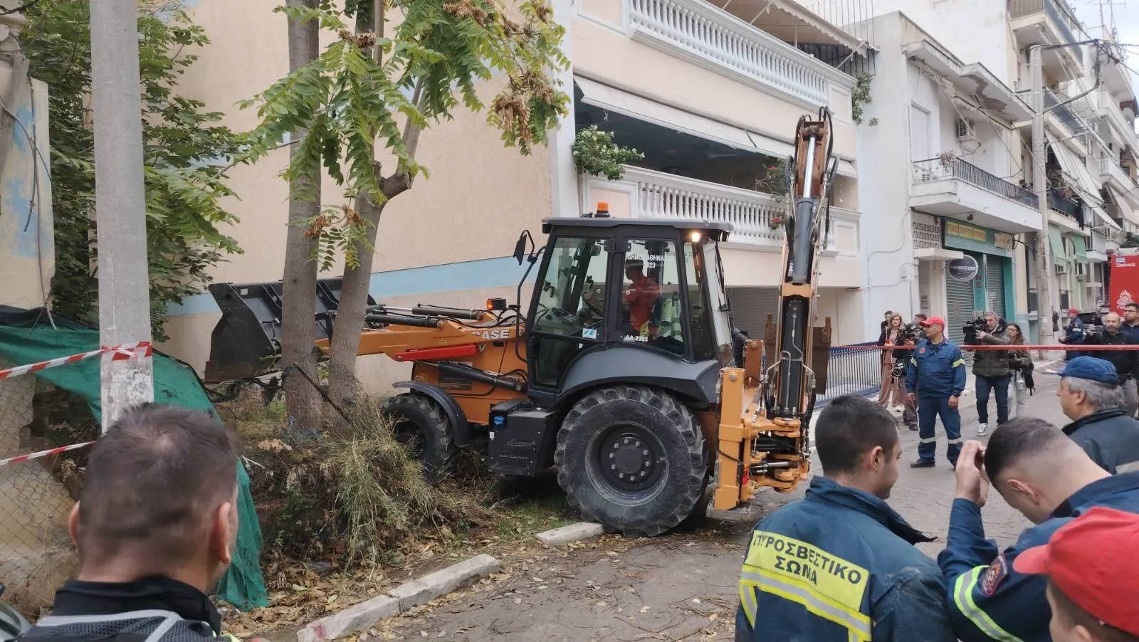 Δήμος Αθηναίων άμεση κινητοποίηση μετά την κατάρρευση τμήματος κτιρίου στην Ακαδημία Πλάτωνος