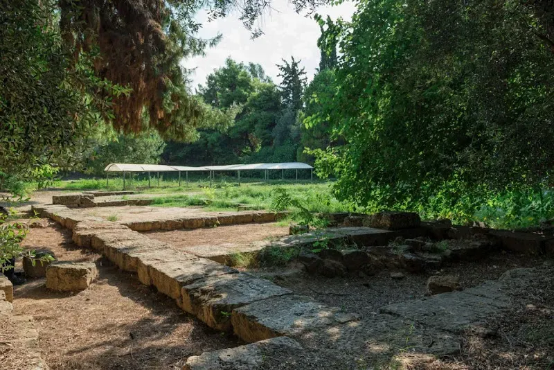 Εκτεθειμένα καλώδια στο πάρκο Ακαδημίας Πλάτωνος